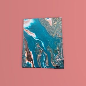 “Ocean Odysseys” Acrylic Paint Pour